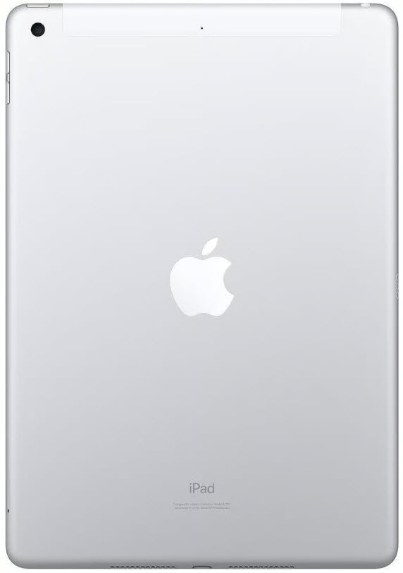 iPad 7th Generation 10.2in 128GB Silver (Unlocked Cellular + WiFi) - The BuyBackWorld Store