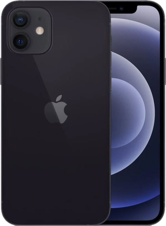 iPhone 12 128GB Black (Unlocked) - The BuyBackWorld Store