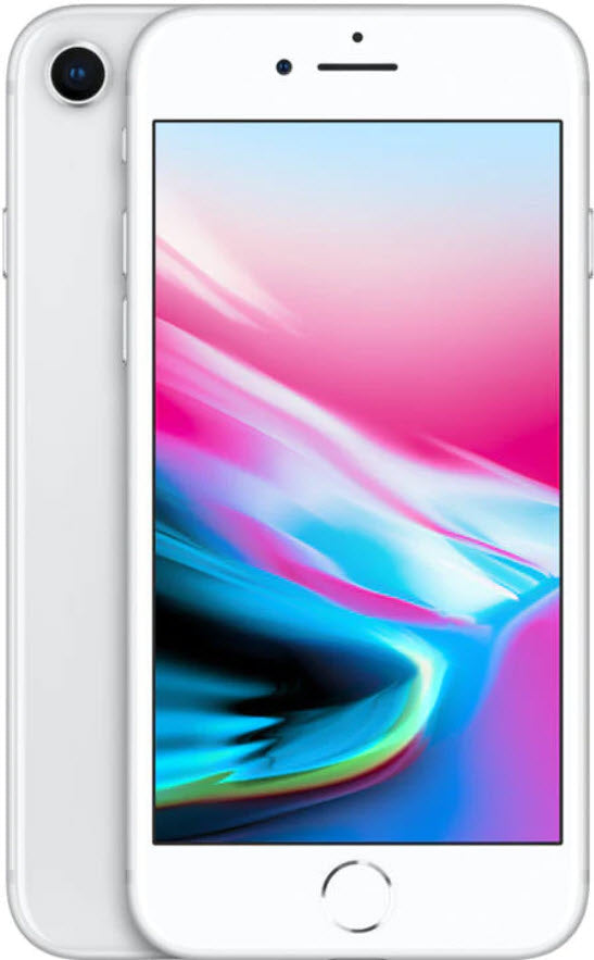 iPhone 8 128GB Silver (Unlocked) - The BuyBackWorld Store