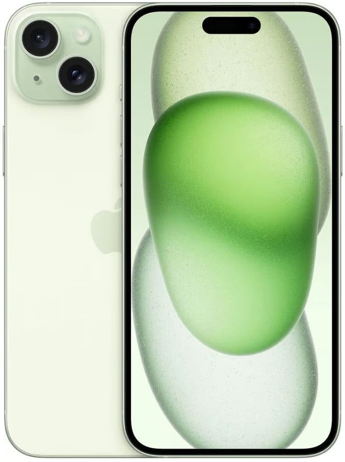iPhone 15 Plus 256GB Green (Unlocked) Refurbished Used