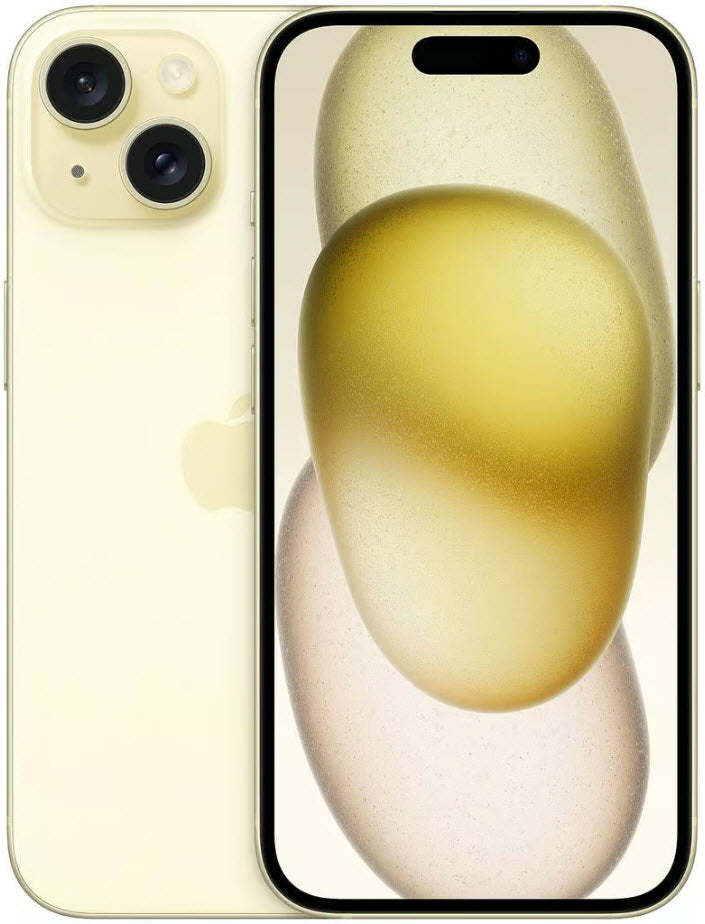 iPhone 15 512GB Yellow (Unlocked) Refurbished Used